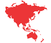 Geographic outline of Asia