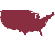 Geographic outline of United States